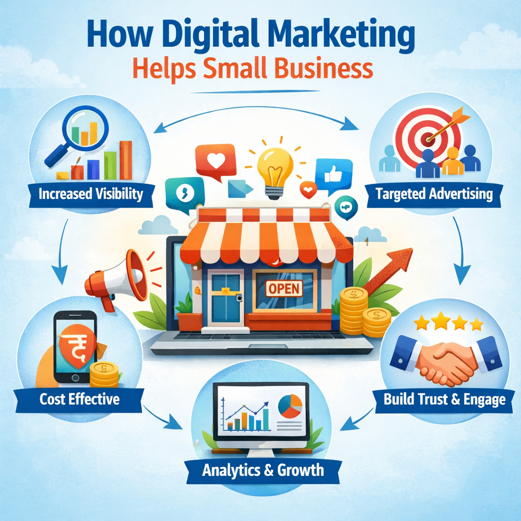 How Digital Marketing Helps Small Business
